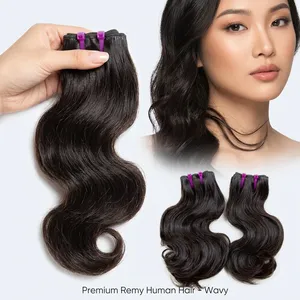 ผมต่อแบบ Remy Hand Tied Weft ผมอินเดียแบบลอนธรรมชาติ ไม่ผ่านการแปรรูป สีดำธรรมชาติ ผมแท้ 100% คุณภาพสูง สามารถปรับแต่งได้ - Product Image 6