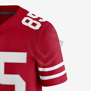 Maillot de football américain au style unique, personnalisé pour l'équipe nationale de football américain - Product Image 3