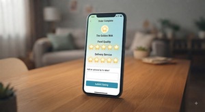 Aplicación de entrega de comida: Pida comidas en línea, rastreando las entregas en tiempo real y disfrutando de pagos seguros de sus restaurantes favoritos. - Product Image 4