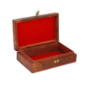 Caja de Joyería de Madera Hecha a Mano de Primera Calidad con Forro de Terciopelo, Múltiples Compartimentos para Guardar Anillos y Collares, en Venta - Product Image 6
