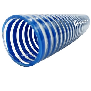 Flexima Factory Direct Eco-Friendly Durable Light Weight IS Certified PVC <b>Flexible</b> Rib Spiral Corrugated Suction Drainage <b>Hose</b> - Product Image 3