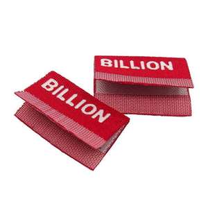 Étiquettes de vêtements en coton tissé personnalisées, badges imprimés écologiques pour manches, étiquettes à logo haute densité et claires - Product Image 6