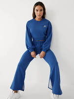 Ensemble de survêtement sportif pour femme, en molleton de coton respirant, à capuche zippée, 2 pièces, pour l'hiver
