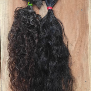 Cabello Humano Remy Indio Crudo Gris Plateado con Cutícula Alineada para un Acabado Sin Enredos y Duradero, Doble Trama a Máquina - Product Image 5