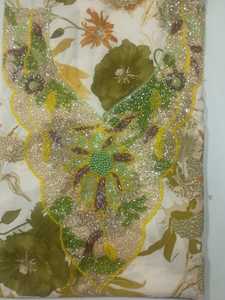 ชุดจาลาบียะห์ดีไซน์เนอร์หรูหรา 3 มิติ ปักลูกปัดด้วยมือ ความยาวระดับข้อเท้า แขนยาว ลายดอกไม้/ลายเรขาคณิต/ลายเรียบ สำหรับงานปาร์ตี้ ผลิตตามแบบ ODM - Product Image 3