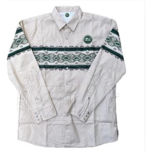 Chemise de travail FR en coton imprimé à carreaux pour électriciens, 6 oz, 100 % coton, haute visibilité, résistante aux flammes, pour soudeurs, manches longues - Product Image 2