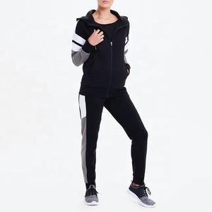 Pantalones Deportivos Lisos para Mujer, Pantalones de Chándal para Invierno, Pantalones con Bolsillos, Cintura Elástica Regular, Pantalones Casuales de Hip Hop, 100% Algodón - Product Image 1