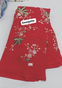 Tela Georgette Multicolor de Primera Calidad para Diseño, Tela Georgette Multicolor de Diseñador - Product Image 2