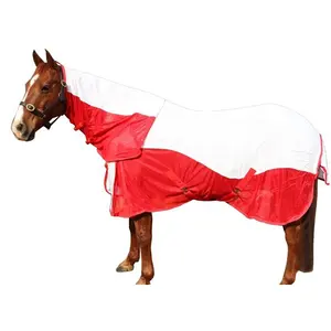 Pemasok Grosir Karpet Putar Kuda Kuda Dibuat Karpet Perlengkapan Berkuda Lembar Tahan Air Selimut Horsing