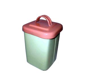 Artistic Customized Metal Storage <b>Canister</b> with Matching Lid for Home Organization Needs - Product Image 4