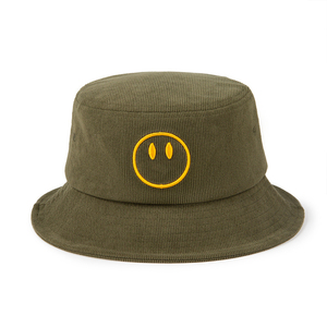 Chapeau Bob Unisexe en Gros avec Logo Personnalisé Brodé en Polyester – Protection Solaire pour Pêcheur, Voyage, Décontracté, Streetwear, Motif Feuille - Product Image 3