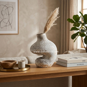 Adorno Rústico de Cerámica Terracota para Decoración del Hogar, para Sala de Estar, Estante, Mesa y Decoración de Interiores - Product Image 3