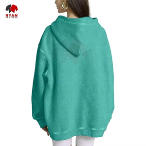 เสื้อฮู้ดดี้ระบายอากาศสำหรับผู้หญิง สีตามสั่ง ไซส์พลัส ระบายอากาศได้ดี มีบริการ OEM และ ODM - Product Image 2