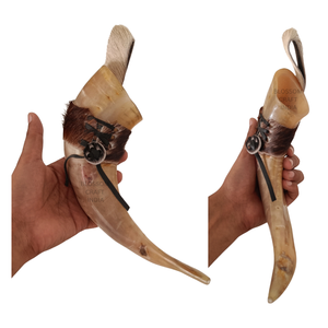 Empuñadura de Cuerno de Búfalo Premium para Bastón, Agarre Elegante de Cuerno Natural de Vaca para Bastones de Madera de Diseño - Product Image 5