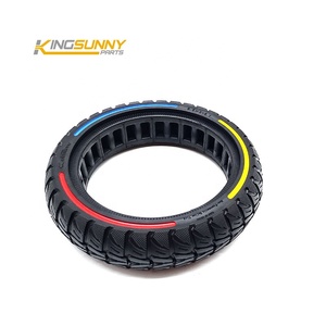 Pièce de scooter électrique, pneu plein coloré de 8,5 à 10 pouces pour Xiaomi M365 Kickscooter, pneu en caoutchouc non pneumatique en nid d'abeille, accessoire - Product Image 5