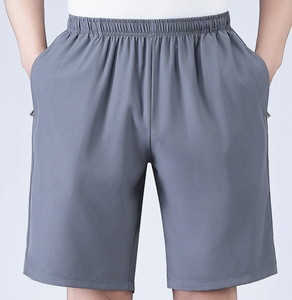 2026 New <b>Men</b> <b>Elastic</b> <b>Waistband</b> <b>Shorts</b> Outdoor Sports Pants Custom Logo Summer Casual Daily Wear - Product Image 3