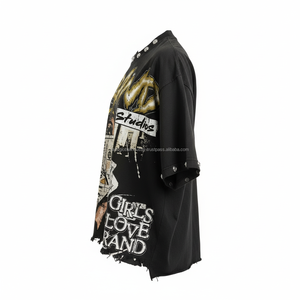 Camiseta Urbana para Hombre, Talla Grande, Personalizada, OEM, Venta al Por Mayor - Product Image 4