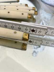 ชุดมีดเนย สแตนเลส ขอบตรง ด้ามจับสีงาช้าง อุปกรณ์ครัว - Product Image 3