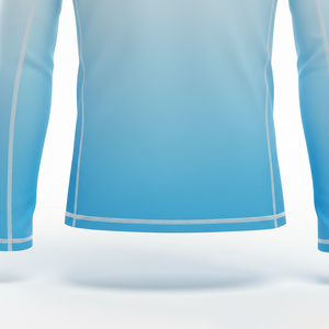 เสื้อรัดรูปแขนยาวสำหรับเด็กและเยาวชน ยูนิเซ็กซ์ สำหรับฝึกซ้อม BJJ MMA ยิวยิตสู กราปลิง แห้งเร็ว ชุดกีฬา - Product Image 6