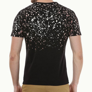 T-shirt uni de haute qualité pour l'été 2026 – Col côtelé haut, col rond, confortable et léger – Grande vente - Product Image 2