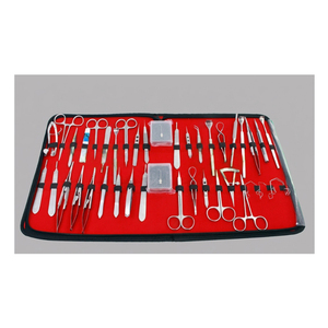 Juego de Instrumentos Quirúrgicos Oftálmicos Básicos de 45 Piezas, Acero Inoxidable Alemán, Manual, Reutilizable, con Certificación CE - Product Image 1