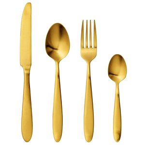 Elegantes Juegos de Cubiertos de Acero Inoxidable, Cuchara, Tenedor y Cuchillo con Diseño Minimalista en el Mango, Aptos para Lavavajillas, Ecológicos, para el Hogar y Restaurantes - Product Image 2