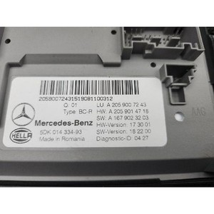 ECU และโมดูลคอมพิวเตอร์มือสองสำหรับรถยนต์ C-class รุ่น 2059007243 - Product Image 2