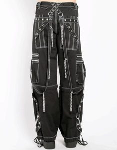 Pantalon Streetwear Gothique Homme 2026 Unisexe Coupe Ample Multiples Poches Style Sombre Personnalisable - Product Image 2