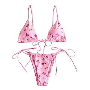 Conjunto de bikini premium con diseño elegante, tela suave y ajuste cómodo, perfecto para días de playa y fiestas en la piscina. - Product Image 1