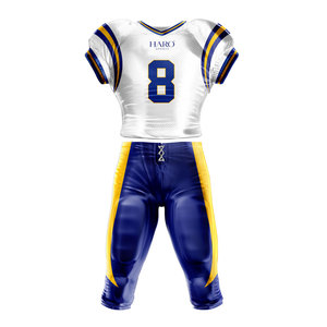 Wholesale American Football Uniform Bulk Order Accepted Custom Size And Color Available Suitable For Schools Clubs Teams - Product Image 1