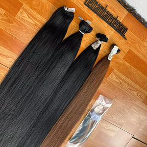 Extensions de cheveux naturels du Vietnam, trame invisible, super double drawn, cheveux Remy, 100g - Product Image 1