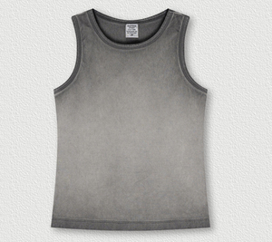 Camiseta sin mangas de punto acanalado personalizada para mujer, chaleco informal de moda de verano, venta al por mayor directa de fábrica OEM, camiseta sin mangas de alto rendimiento para hombre - Product Image 3