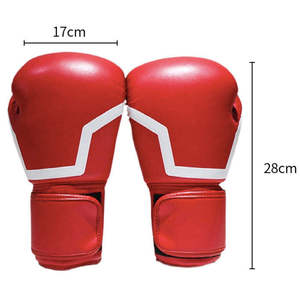 Service OEM, gants de boxe de style Muay Thai, faits à la main, en cuir véritable, durables, de haute qualité, respirants, pour l'entraînement en plein air - Product Image 2