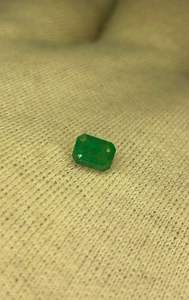 Esmeralda zambiana natural verdosa, corte octogonal, 0.70 quilates, esmeralda para joyería. - Product Image 4
