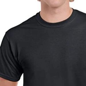 เสื้อยืดโอเวอร์ไซส์ผู้ชาย ผ้าโพลีเอสเตอร์ผสมคอตตอน ทอแบบทั่วไป ทรงปกติ ระบายอากาศได้ดี สวมใส่สบาย - Product Image 5