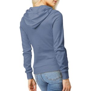 Sudadera con capucha extragrande para mujer, con forro transpirable, de alta calidad, OEM ODM, con logo personalizado, ropa larga de invierno en venta - Product Image 2