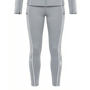 ชุดวอร์มออกกำลังกายแบบยูนิเซ็กซ์ พรีเมียม ผ้ารัดรูป ยืดหยุ่น ระบายอากาศ แห้งเร็ว ไม่ยับ ผลิตจากผ้าสแปนเด็กซ์/โพลีเอสเตอร์ ยี่ห้อมาลูซา - Product Image 2