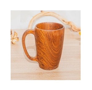 Mug en bois fait main, mug à café en bois massif naturel, design rustique, mug écologique pour la maison, le café, la restauration - Product Image 4