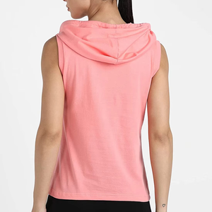 <b>Women</b>’s <b>Sleeveless</b> Gym Hoodie – Sporty Fitness Training Tank, Workout Athletic <b>Shirt</b>, for Outdoor Training, for Fitness Training - Product Image 2