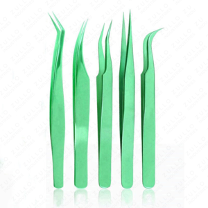 2026 New Style Stainless Steel Eyelash Extension Tweezers Precision Pointed Tip <b>Tool</b> for Volume Lash Application - Product Image 3