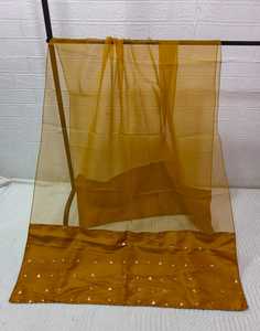 Ensemble de 3 pièces prêt-à-porter en soie brute douce, dupatta en organza doux, dupatta orné de broderies lourdes. - Product Image 6