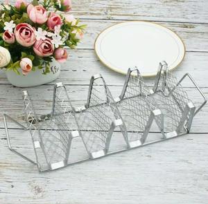 Escurridor de platos metálico de alta resistencia con base antideslizante estable, diseño lujoso elaborado por KRAFT WORLD - Product Image 4