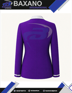 Blazer de Negocios de Un Solo Botón NCNW Sorority, Abrigo Formal Premium con Forro, Corte Moderno, Chaqueta de Esmoquin para Mujer - Product Image 5
