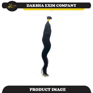 Cheveux vierges humains Remy bruts, qualité temple, provenant directement de l'usine indienne, tissage double machine, lisses et soyeux, ondulés, décolorés - Product Image 2