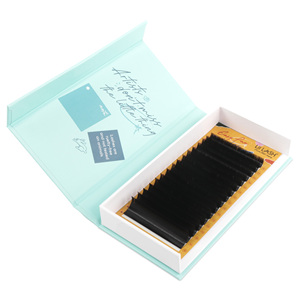 Extensions de cils en vrac effet volume russe, noir mat, en cachemire, à éventail rapide, longue tenue, effet vison, pour un éventail facile et un volume rapide. - Product Image 2