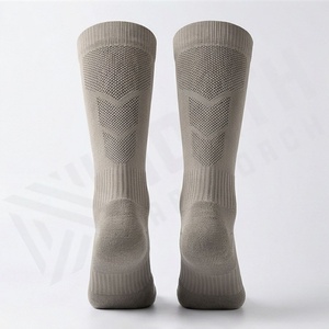 Knee High Running <b>Socks</b> Breathable Moisture Wicking Polyester Spandex Adult Summer Sports <b>Compression</b> Support - Product Image 2