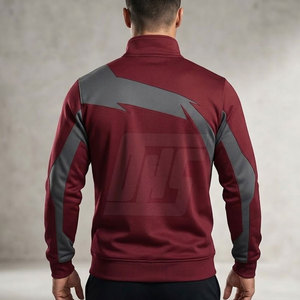 Veste d'échauffement de lutte athlétique, fermeture éclair intégrale, personnalisable par sublimation, légère, pour les équipes d'entraînement et les compétitions de lutte - Product Image 4