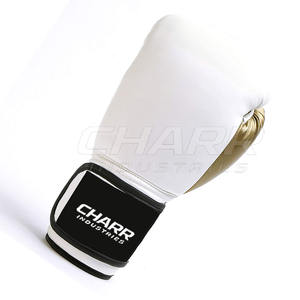 Guantes de Boxeo de Cuero de Diseño Personalizado con Costuras Resistentes, Forro de Tela Transpirable, Cierre de Gancho y Bucle, Antideslizantes - Product Image 4