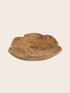 Assiette de service en bois de manguier - Design classique pour mariage, écologique et sans BPA - Product Image 3