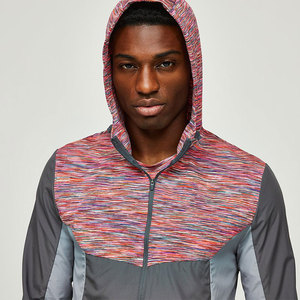 Nouvelle veste coupe-vent pour homme, personnalisable, à capuche, en toile, pour la chasse et la randonnée en plein air, taille plus, respirante, antibactérienne - Product Image 6